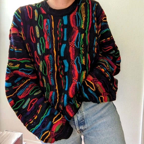 Vintage COOGI 80s Authentic Pullover Sweater - Picture 1 of 16
